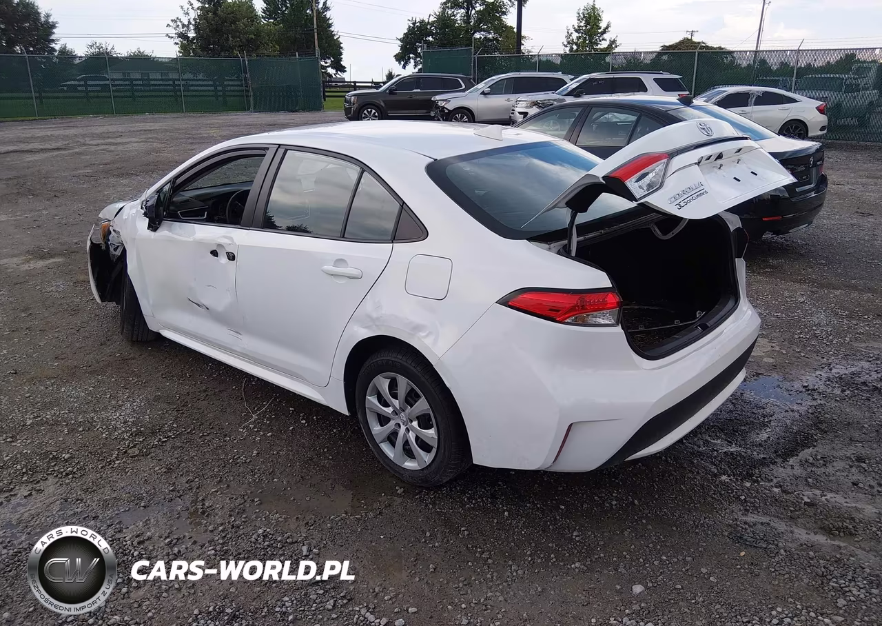 2022 Toyota Corolla Le VIN:5YFEPMAEXNP358741 - 3