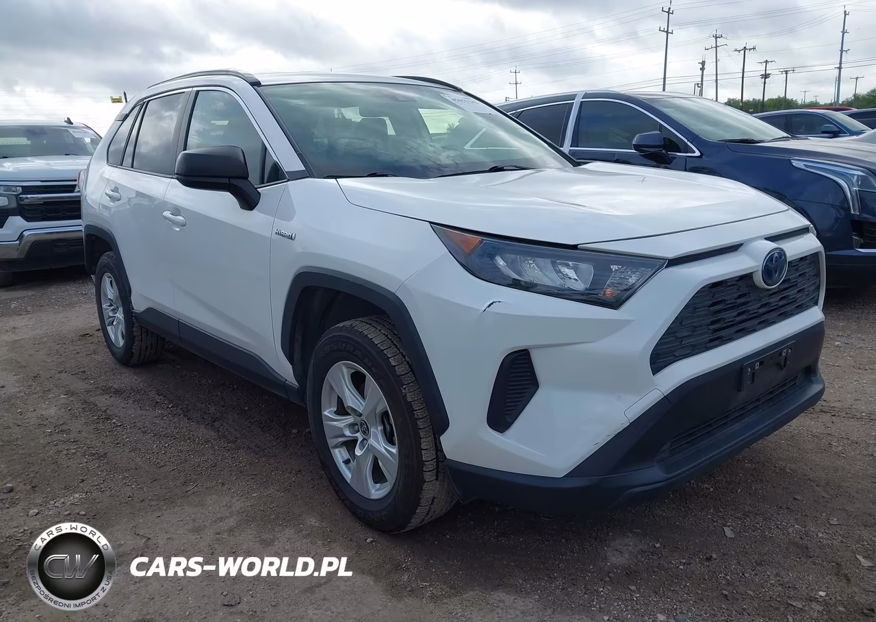 2021 Toyota Rav4 Hybrid Le VIN:JTMLWRFV5MD559027 - 1