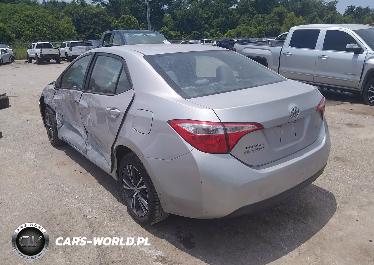 2016 Toyota Corolla Le Plus VIN:5YFBURHE5GP538114 - 3