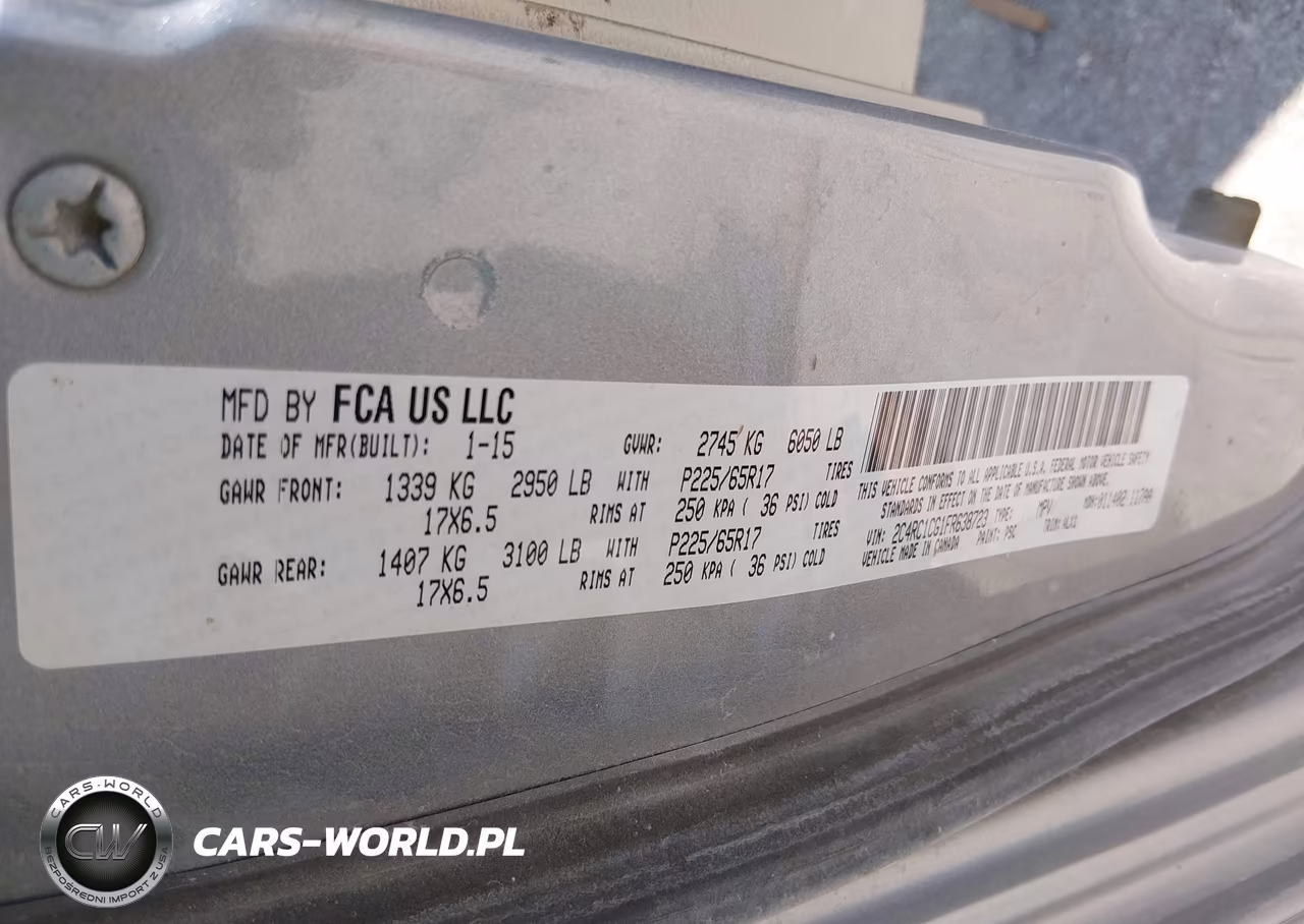 2015 Chrysler Town & Country Touring-L VIN:2C4RC1CG1FR638723 - 9