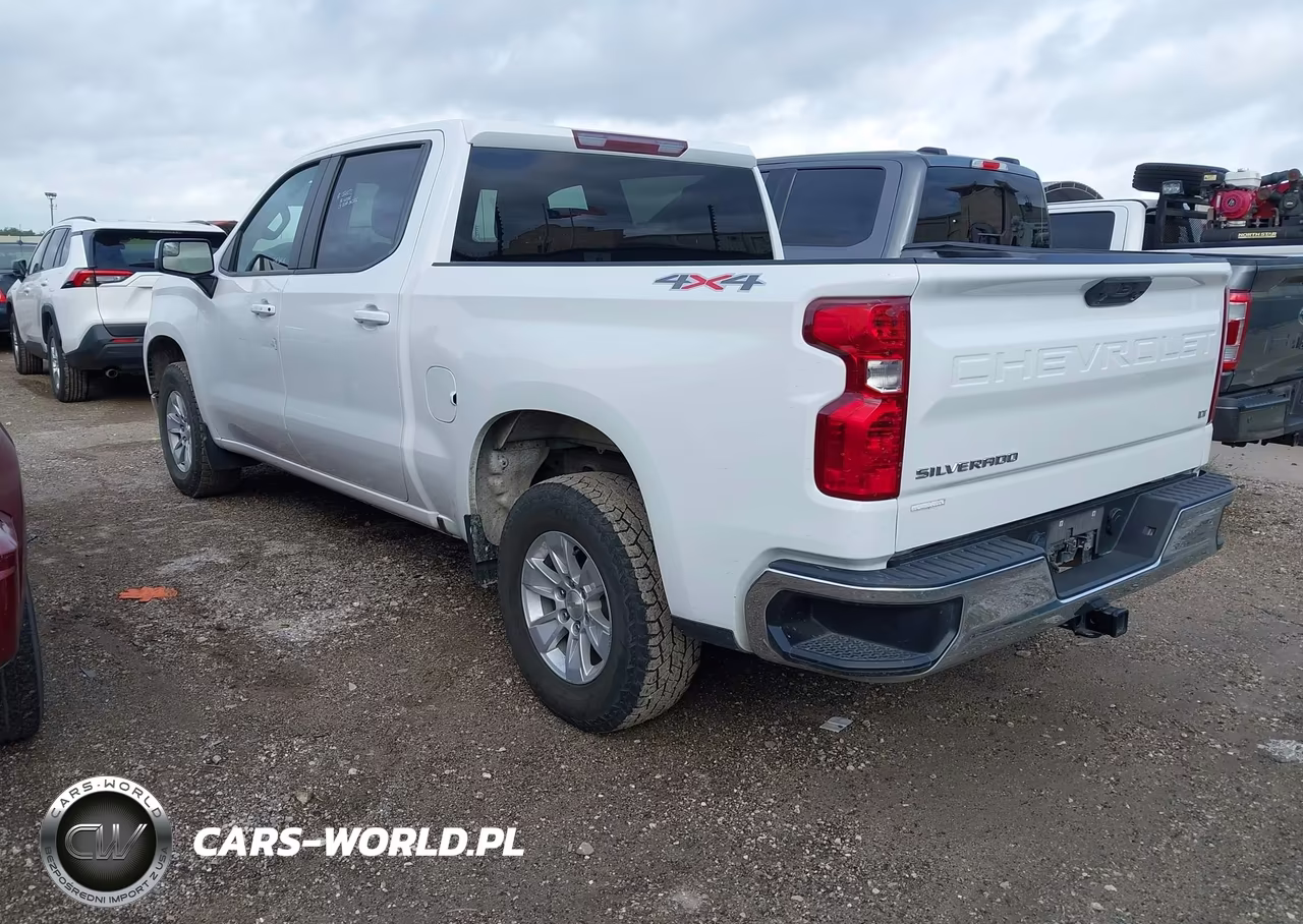 2023 Chevrolet Silverado 1500 4Wd Standard Bed Lt VIN:3GCUDDED6PG119749 - 3