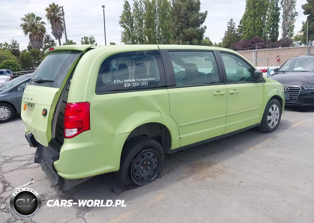 2014 Dodge Grand Caravan American Value Pkg VIN:2C4RDGBG1ER378243 - 4
