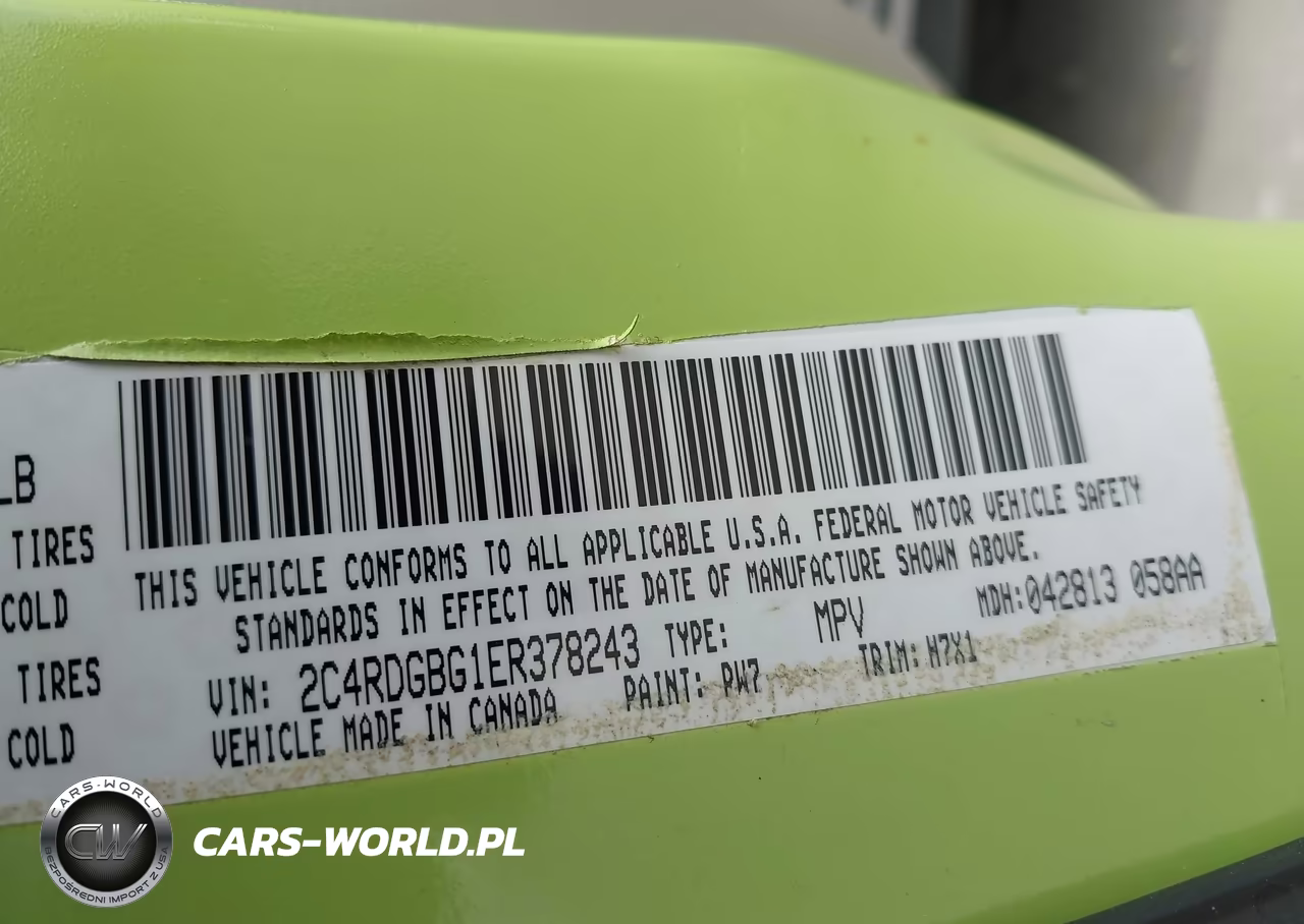 2014 Dodge Grand Caravan American Value Pkg VIN:2C4RDGBG1ER378243 - 9