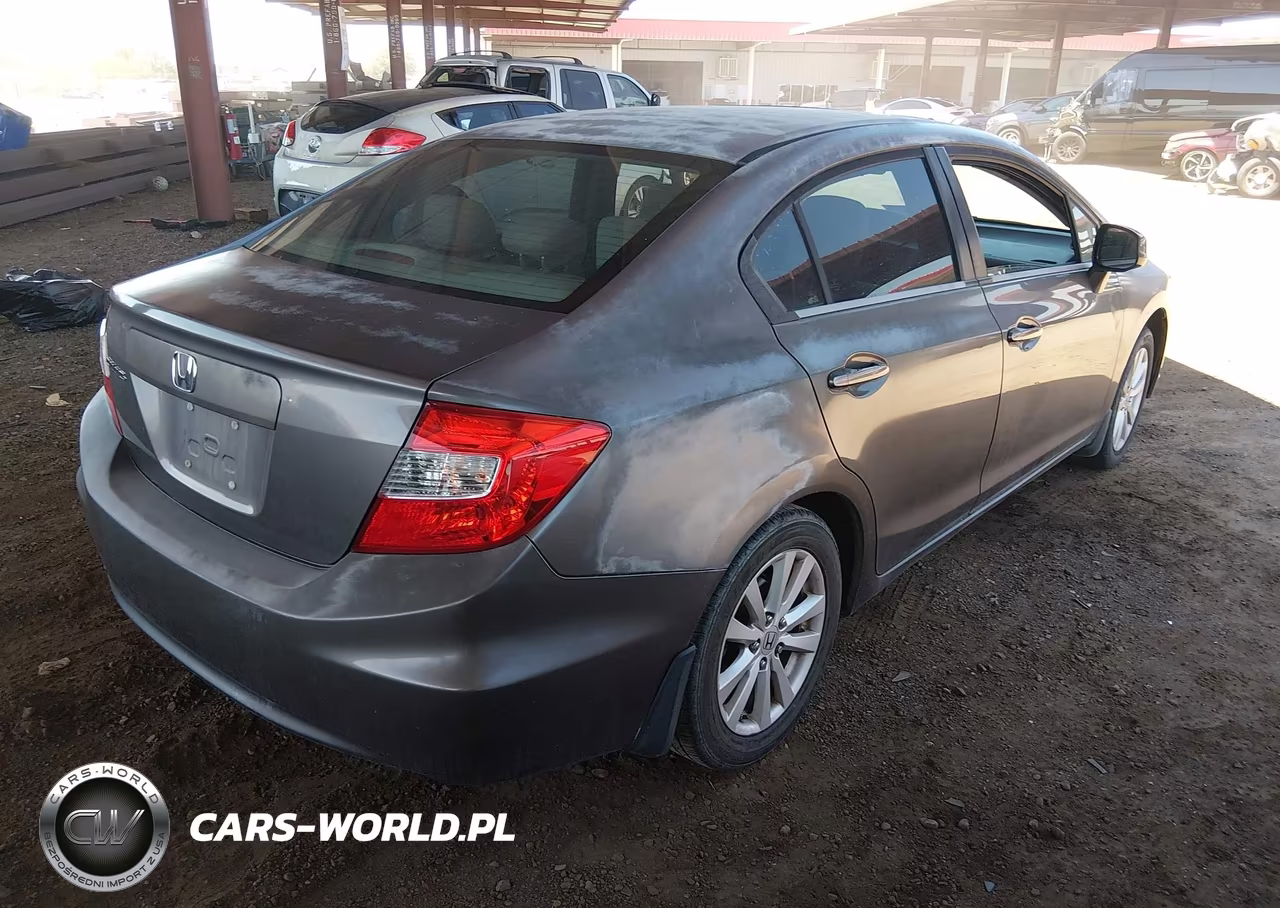 2012 Honda Civic Ex VIN:19XFB2F83CE063019 - 4