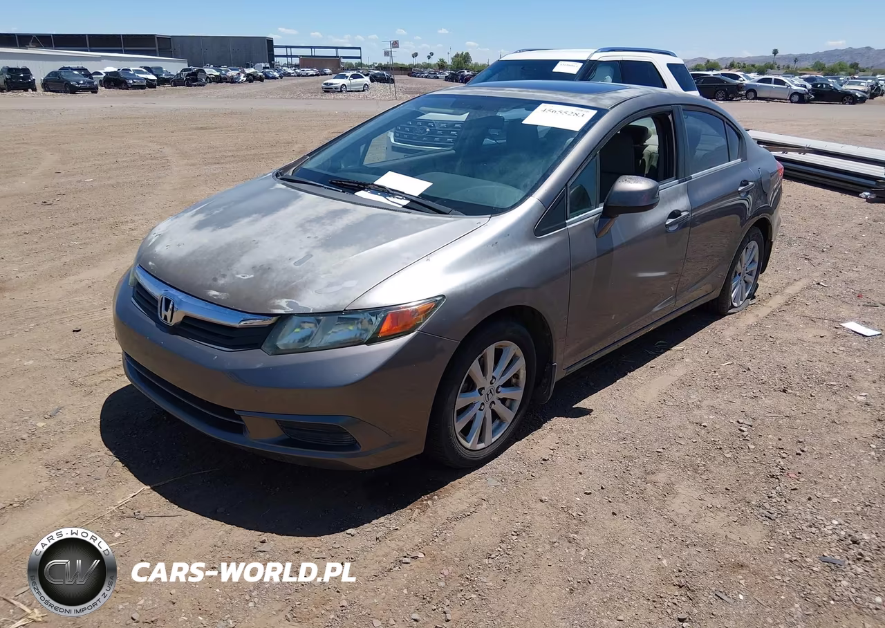 2012 Honda Civic Ex VIN:19XFB2F83CE063019 - 6