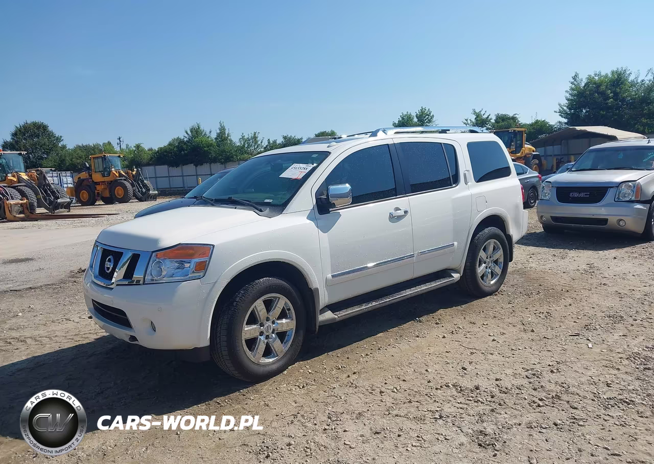 2012 Nissan Armada Platinum VIN:5N1BA0NE2CN613640 - 2