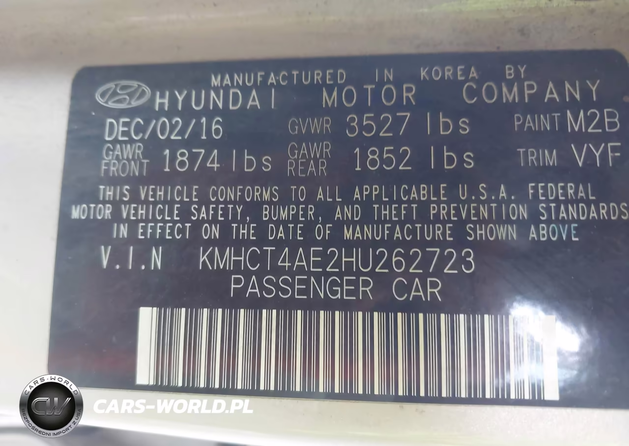 2017 Hyundai Accent Se VIN:KMHCT4AE2HU262723 - 9