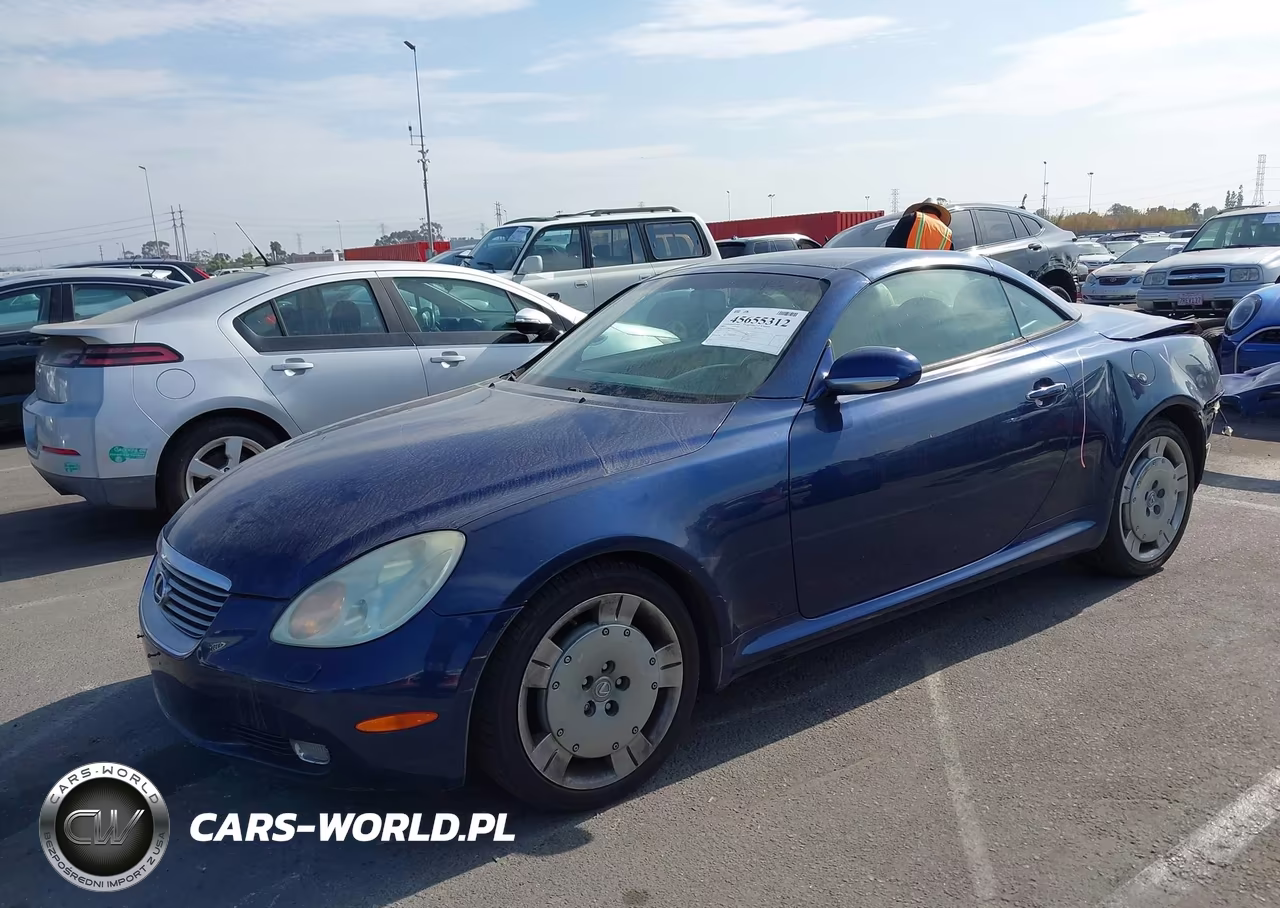 2003 Lexus Sc 430 VIN:JTHFN48Y230040547 - 2