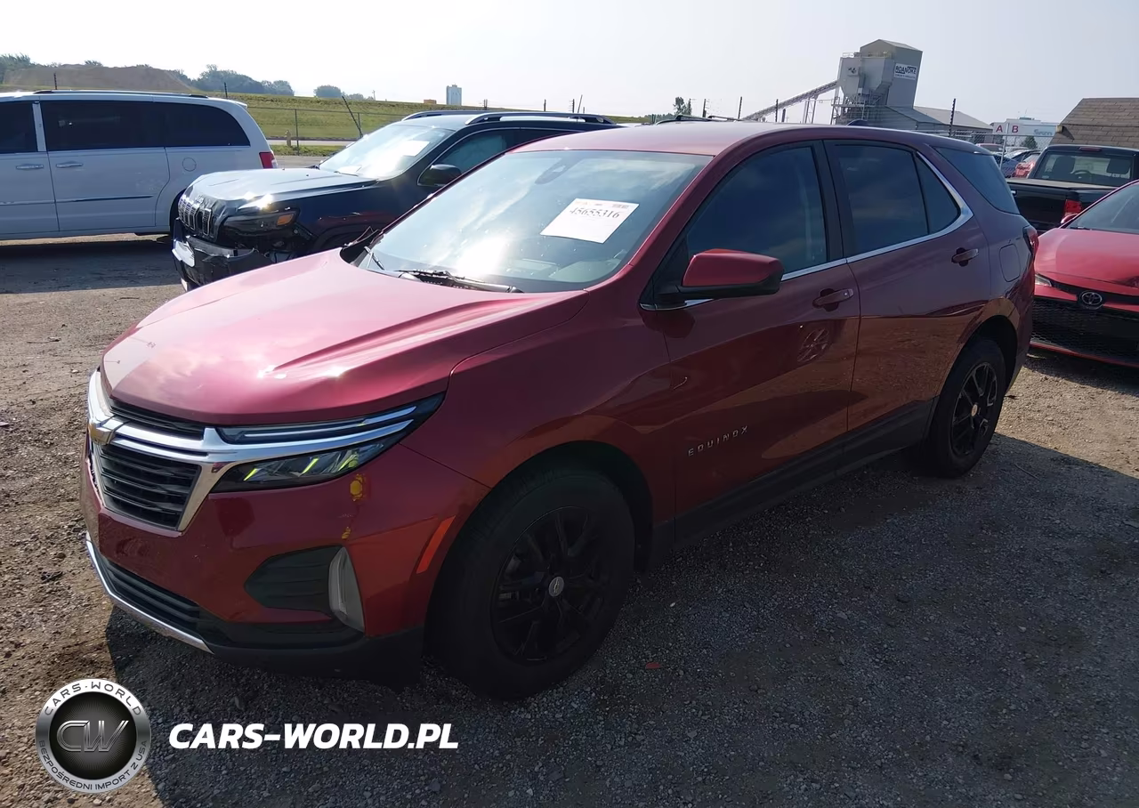 2022 Chevrolet Equinox Awd Lt VIN:3GNAXUEV5NL226516 - 2