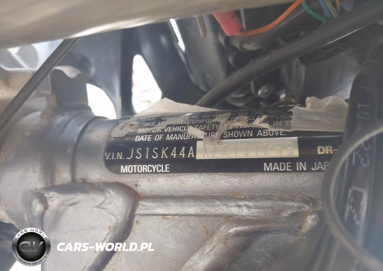 2007 Suzuki Dr-Z400 Sm VIN:JS1SK44AX72101763 - 10
