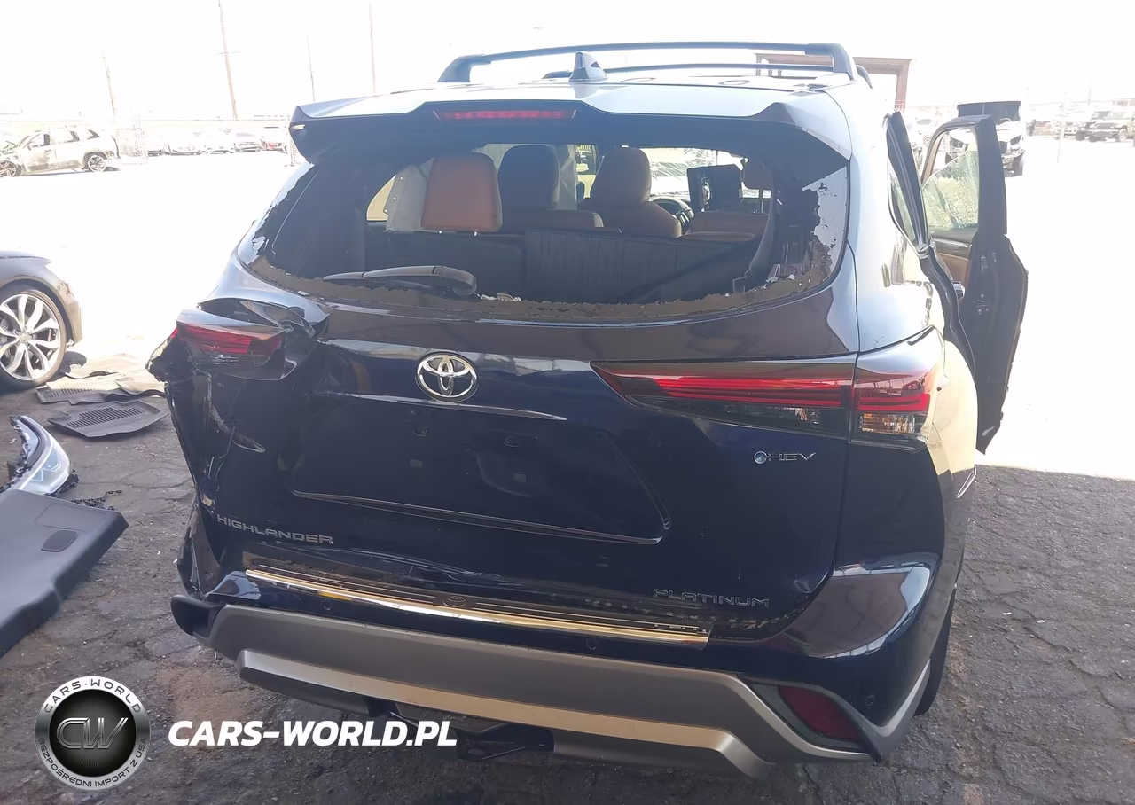 2025 Toyota Highlander Hybrid Platinum VIN:5TDEBRCH2SS689920 - 16