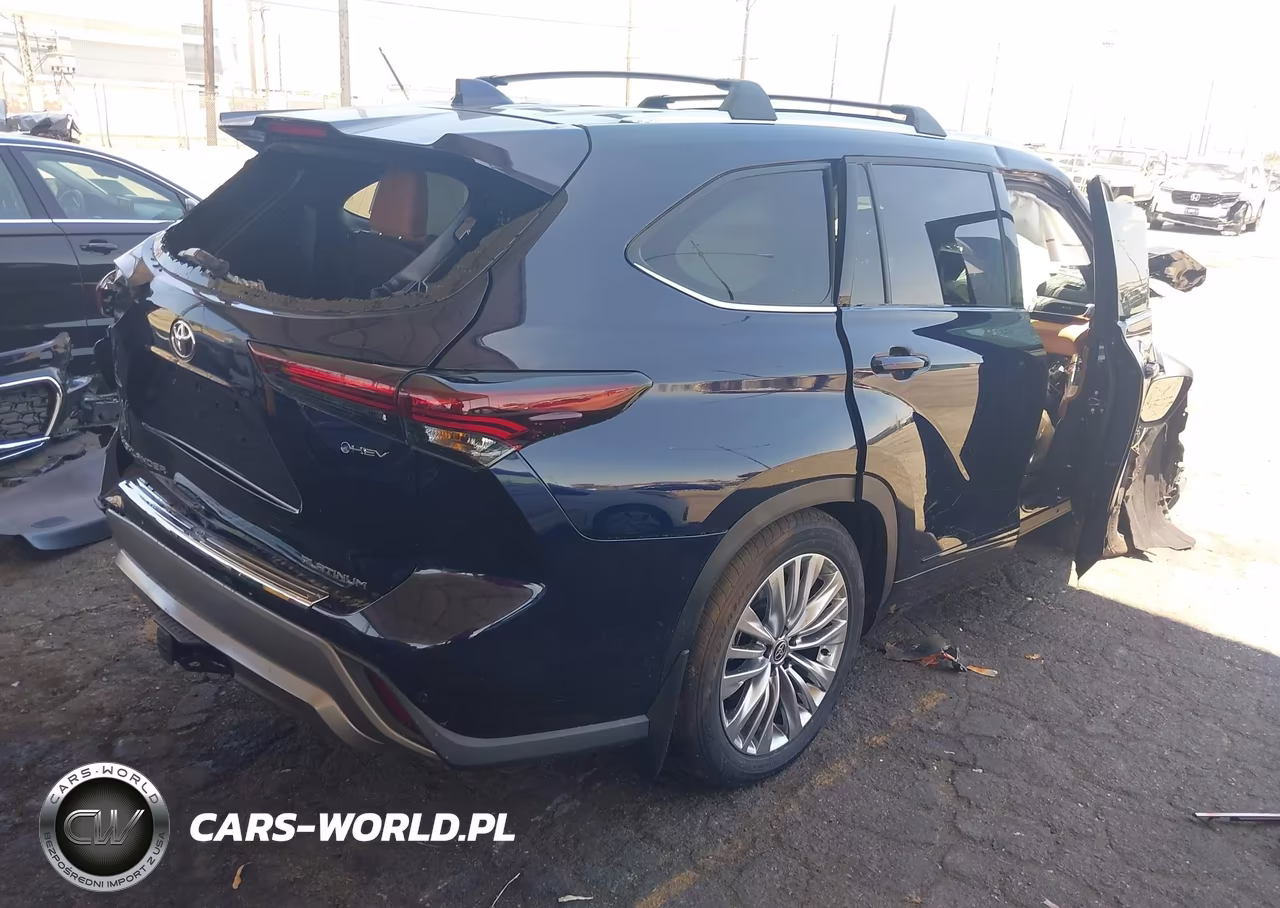 2025 Toyota Highlander Hybrid Platinum VIN:5TDEBRCH2SS689920 - 4