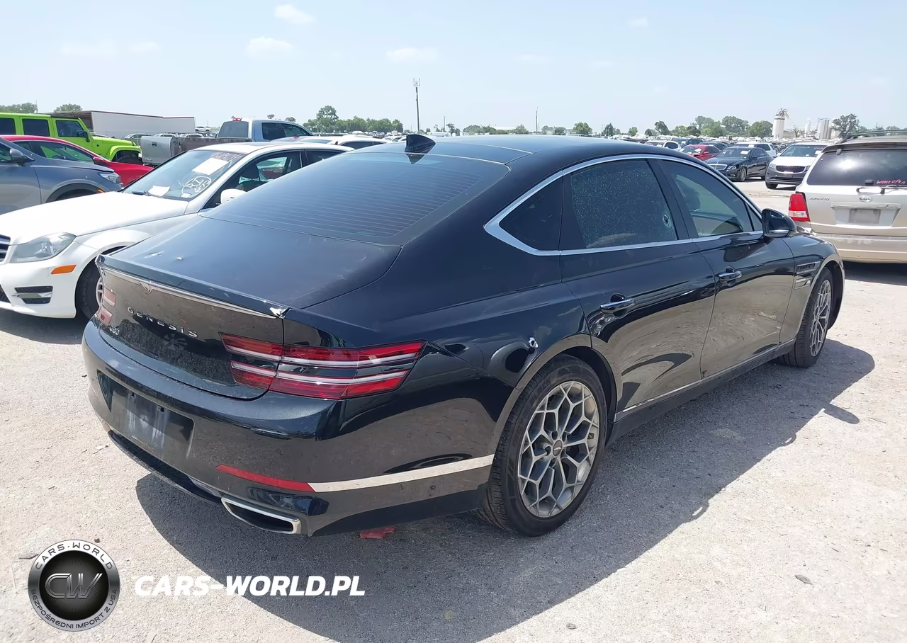 2021 Genesis G80 2.5T Rwd VIN:KMTGB4SC9MU043873 - 4
