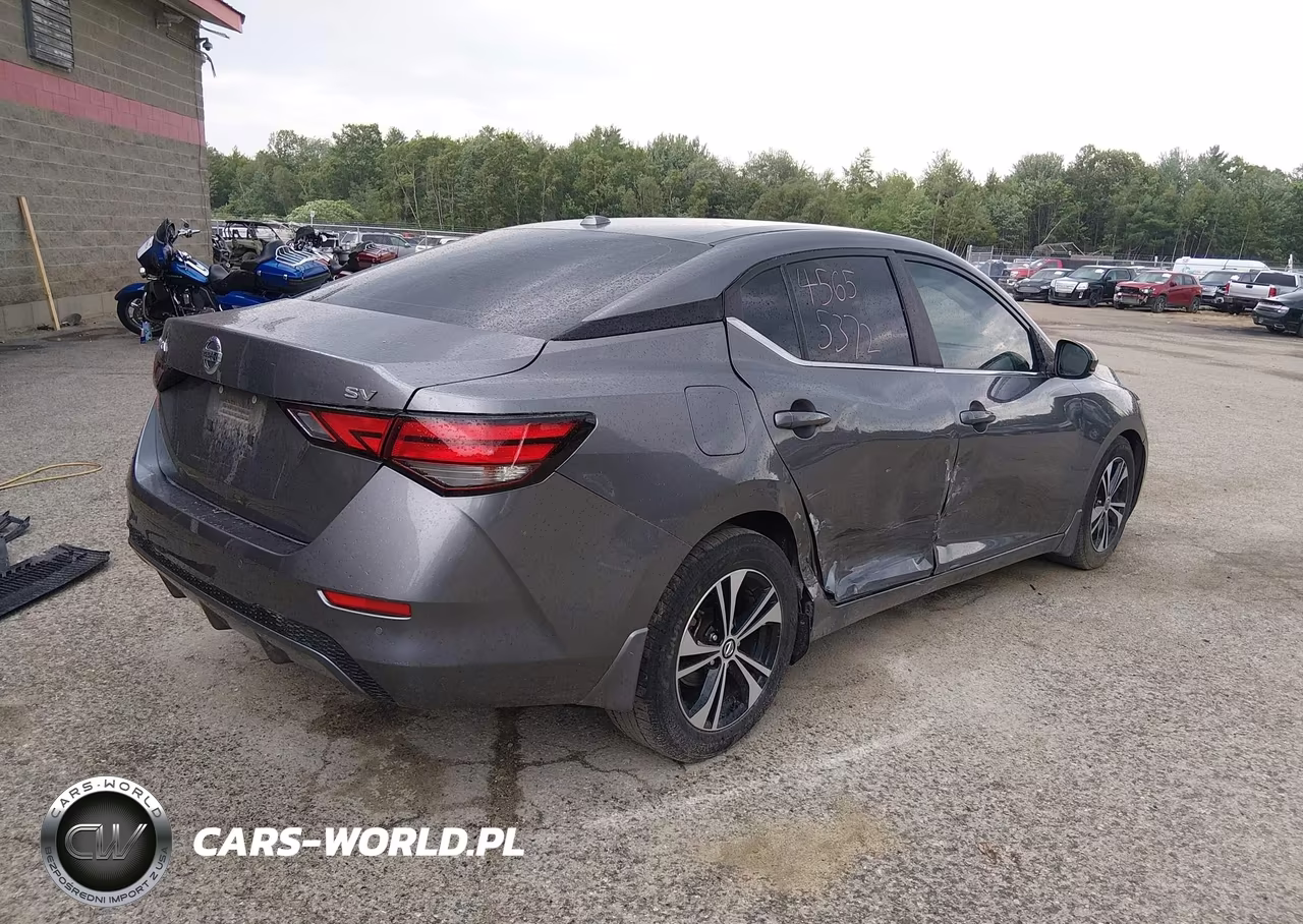 2020 Nissan Sentra Sv Xtronic Cvt VIN:3N1AB8CV6LY212080 - 4
