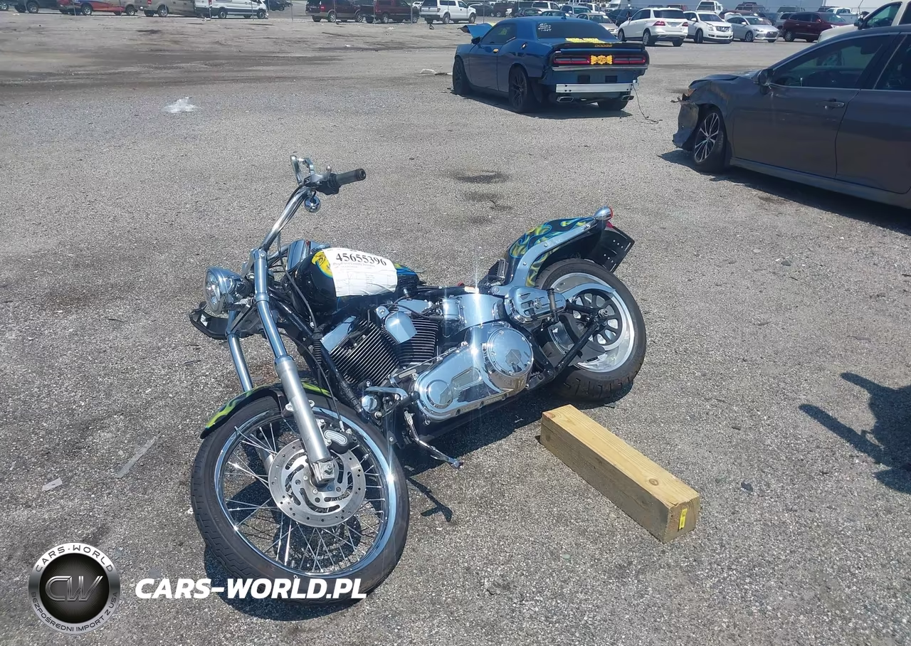 2008 Harley-Davidson Fxstc VIN:1HD1JL51X8Y021521 - 2