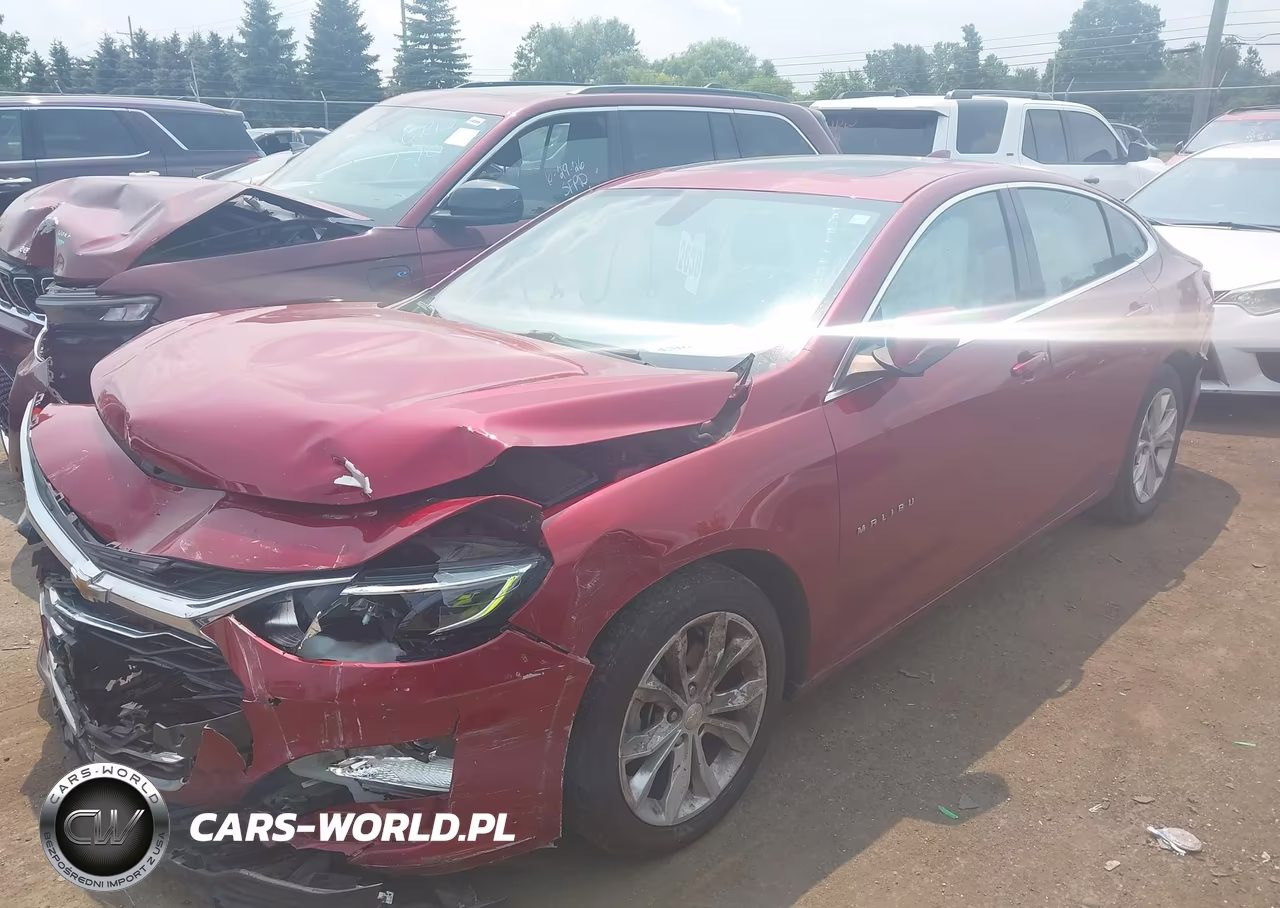 2020 Chevrolet Malibu Fwd Lt VIN:1G1ZD5ST7LF075675 - 2