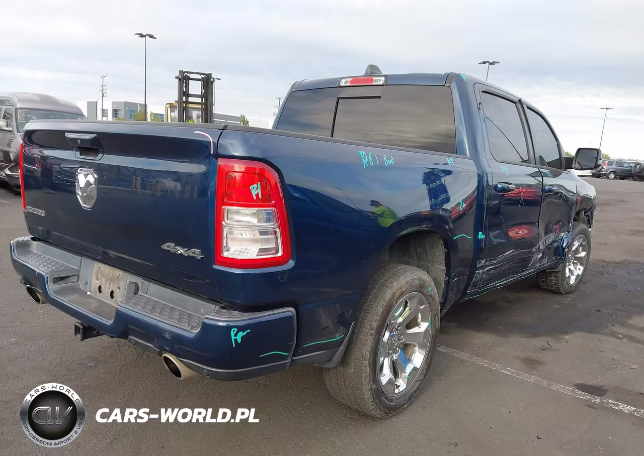 2019 Ram 1500 Big Horn-Lone Star 4X4 5'7 Box VIN:1C6SRFFT7KN882865 - 4