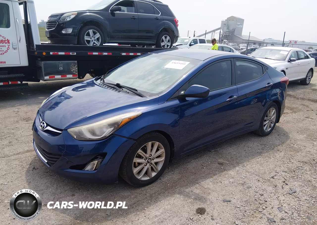 2015 Hyundai Elantra Se VIN:5NPDH4AE3FH595188 - 2
