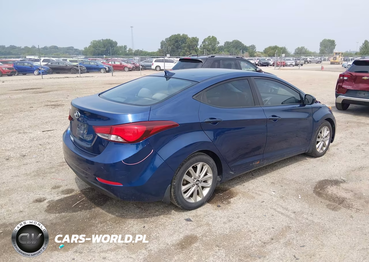 2015 Hyundai Elantra Se VIN:5NPDH4AE3FH595188 - 4