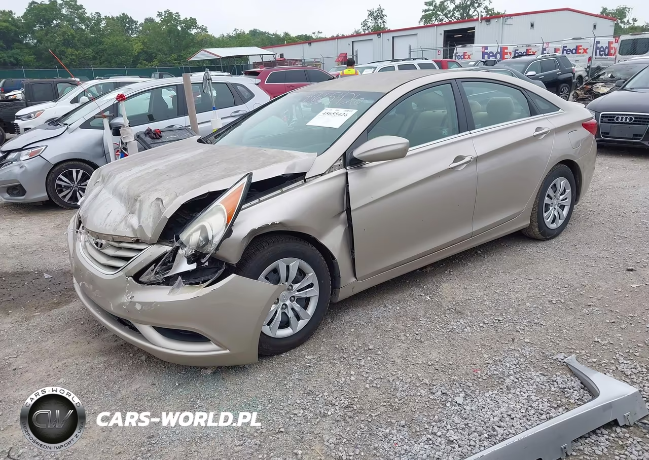 2011 Hyundai Sonata Gls VIN:5NPEB4AC6BH071306 - 2