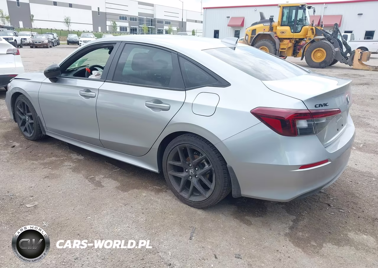 2026 Honda Civic Sport VIN:2HGFE2F51TH529209 - 3
