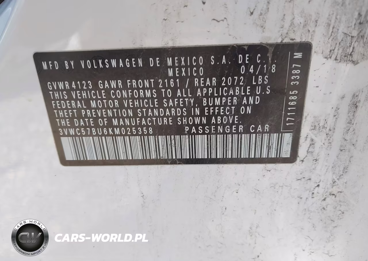 2019 Volkswagen Jetta 1.4T R-Line-1.4T S-1.4T Se VIN:3VWC57BU6KM025358 - 9