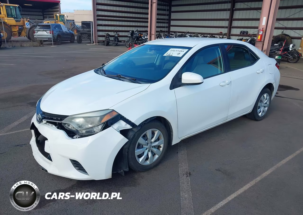 2016 Toyota Corolla Le VIN:5YFBURHE9GP403069 - 2