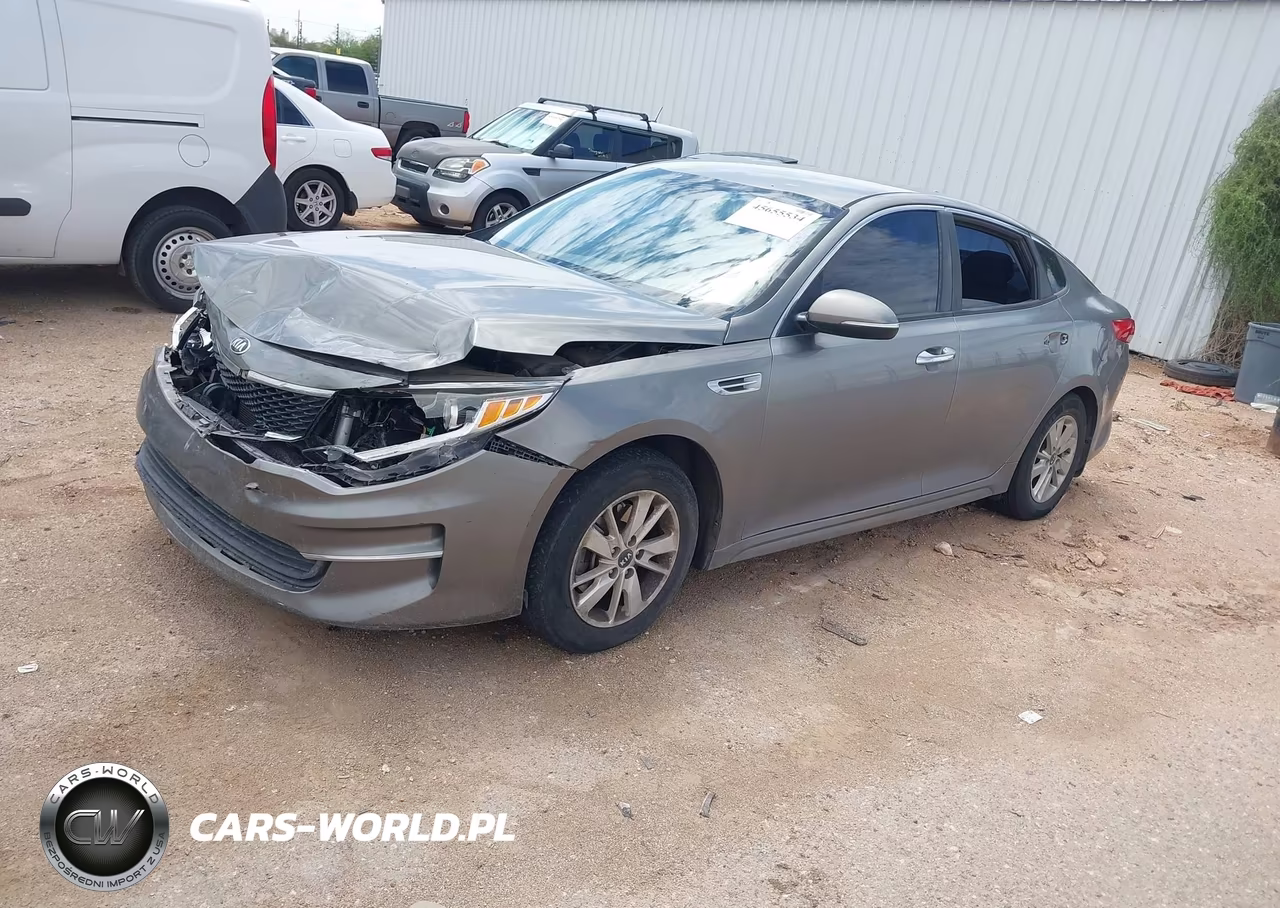 2016 Kia Optima Lx VIN:5XXGT4L37GG033010 - 2