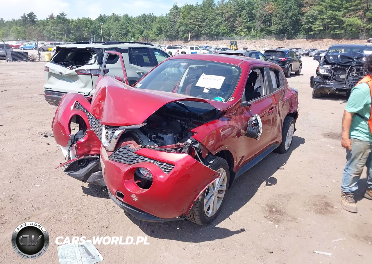 2015 Nissan Juke Sv VIN:JN8AF5MV8FT557014 - 2