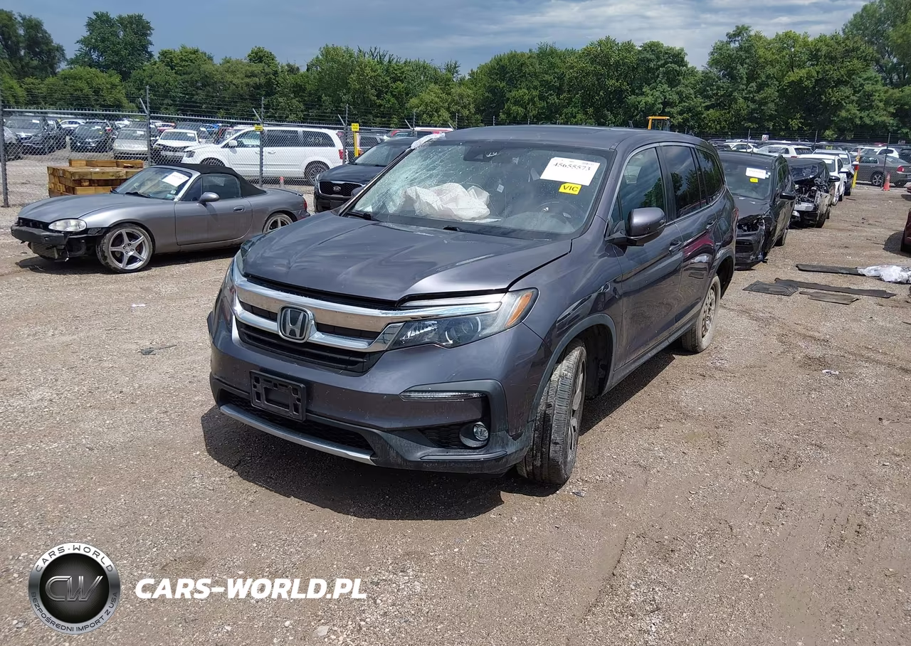 2021 Honda Pilot Awd Ex-L VIN:5FNYF6H52MB011125 - 2