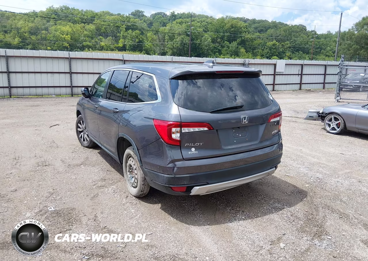 2021 Honda Pilot Awd Ex-L VIN:5FNYF6H52MB011125 - 3