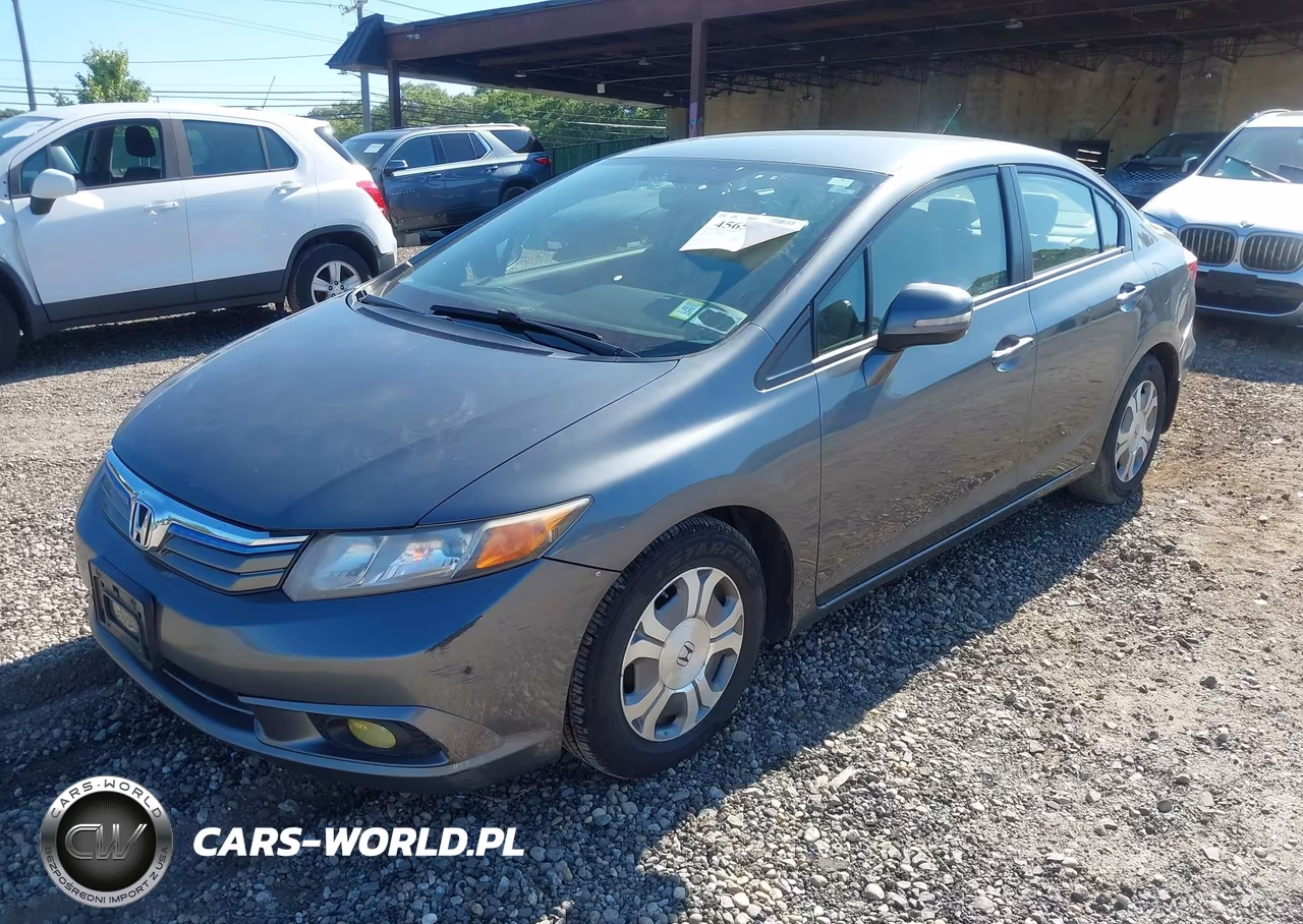 2012 Honda Civic Hybrid L VIN:JHMFB4F32CS003020 - 2