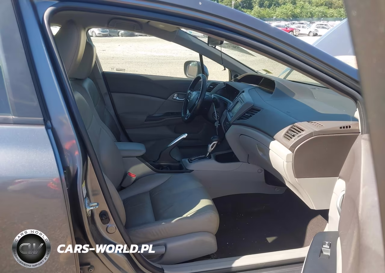 2012 Honda Civic Hybrid L VIN:JHMFB4F32CS003020 - 5