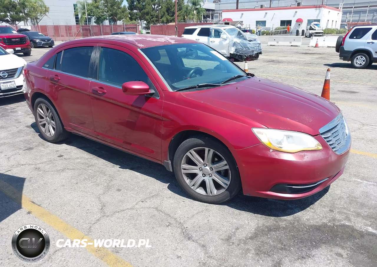 2013 Chrysler 200 Lx VIN:1C3CCBAB3DN762784 - 1