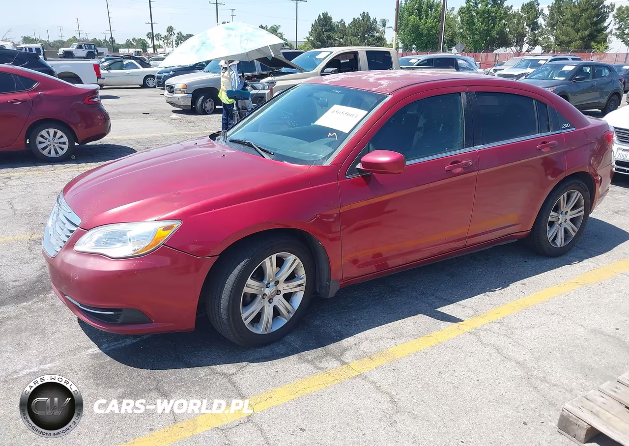 2013 Chrysler 200 Lx VIN:1C3CCBAB3DN762784 - 2