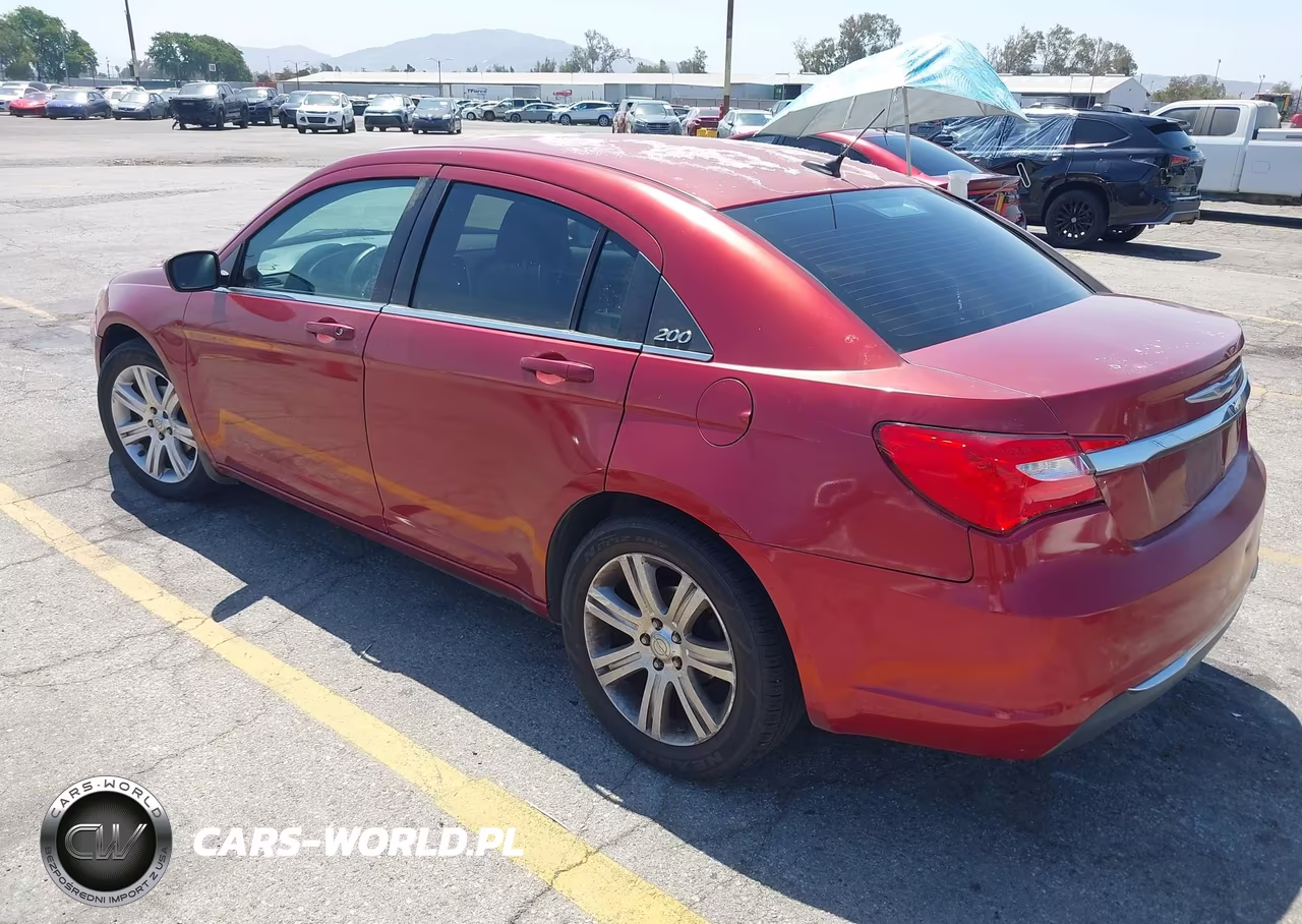 2013 Chrysler 200 Lx VIN:1C3CCBAB3DN762784 - 3