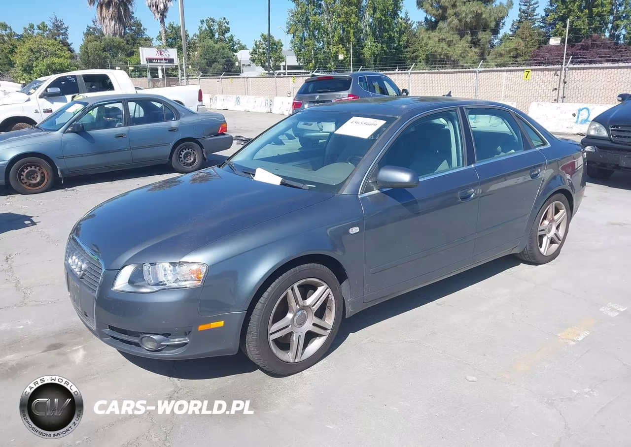 2007 Audi A4 2.0T VIN:WAUDF78EX7A115358 - 2