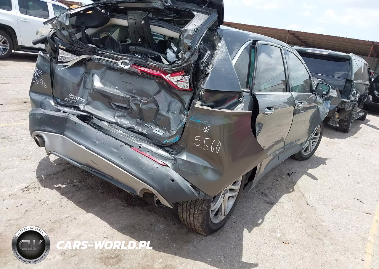 2017 Ford Edge Titanium VIN:2FMPK3K96HBB75560 - 4