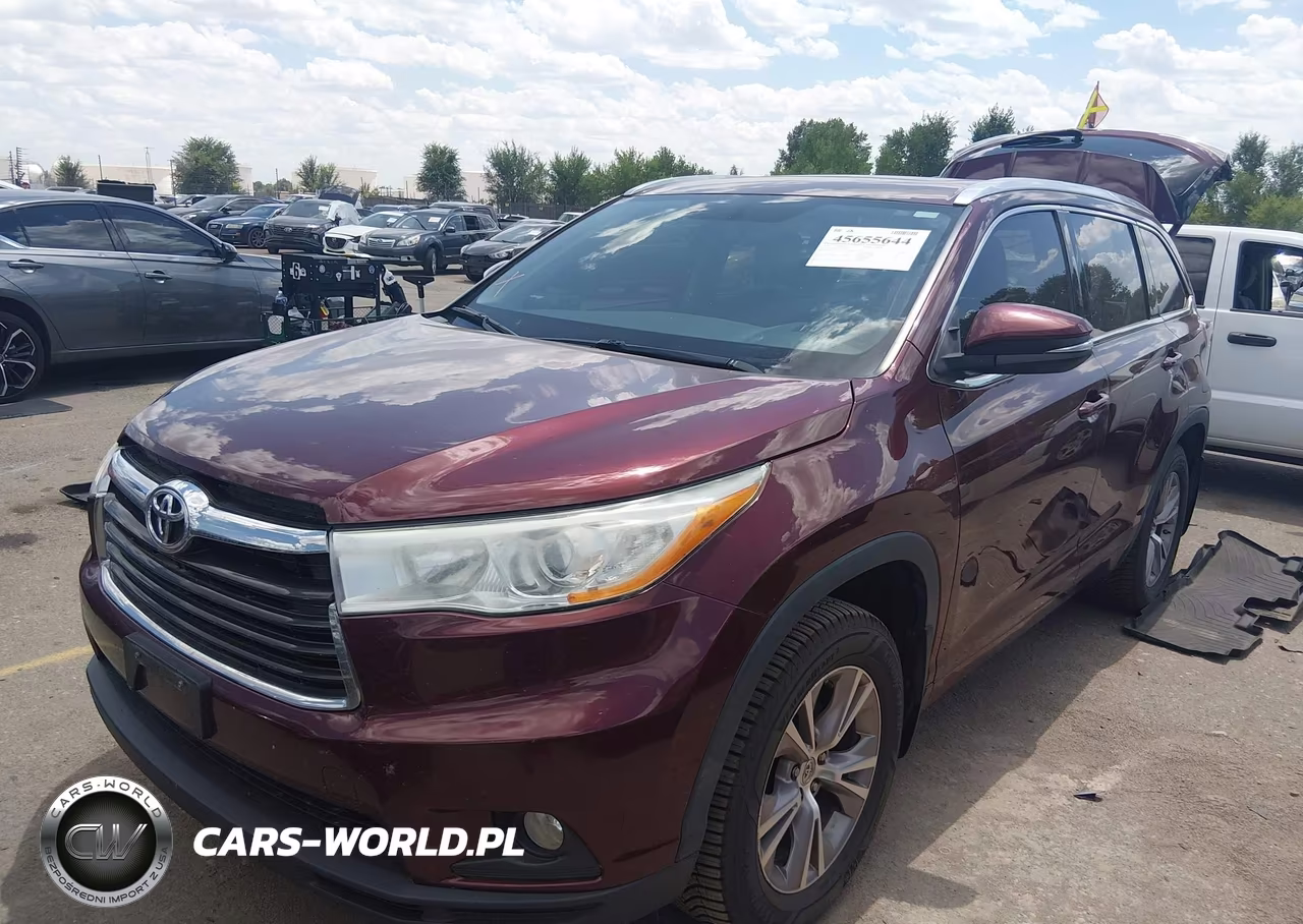 2014 Toyota Highlander Xle V6 VIN:5TDJKRFHXES045595 - 12