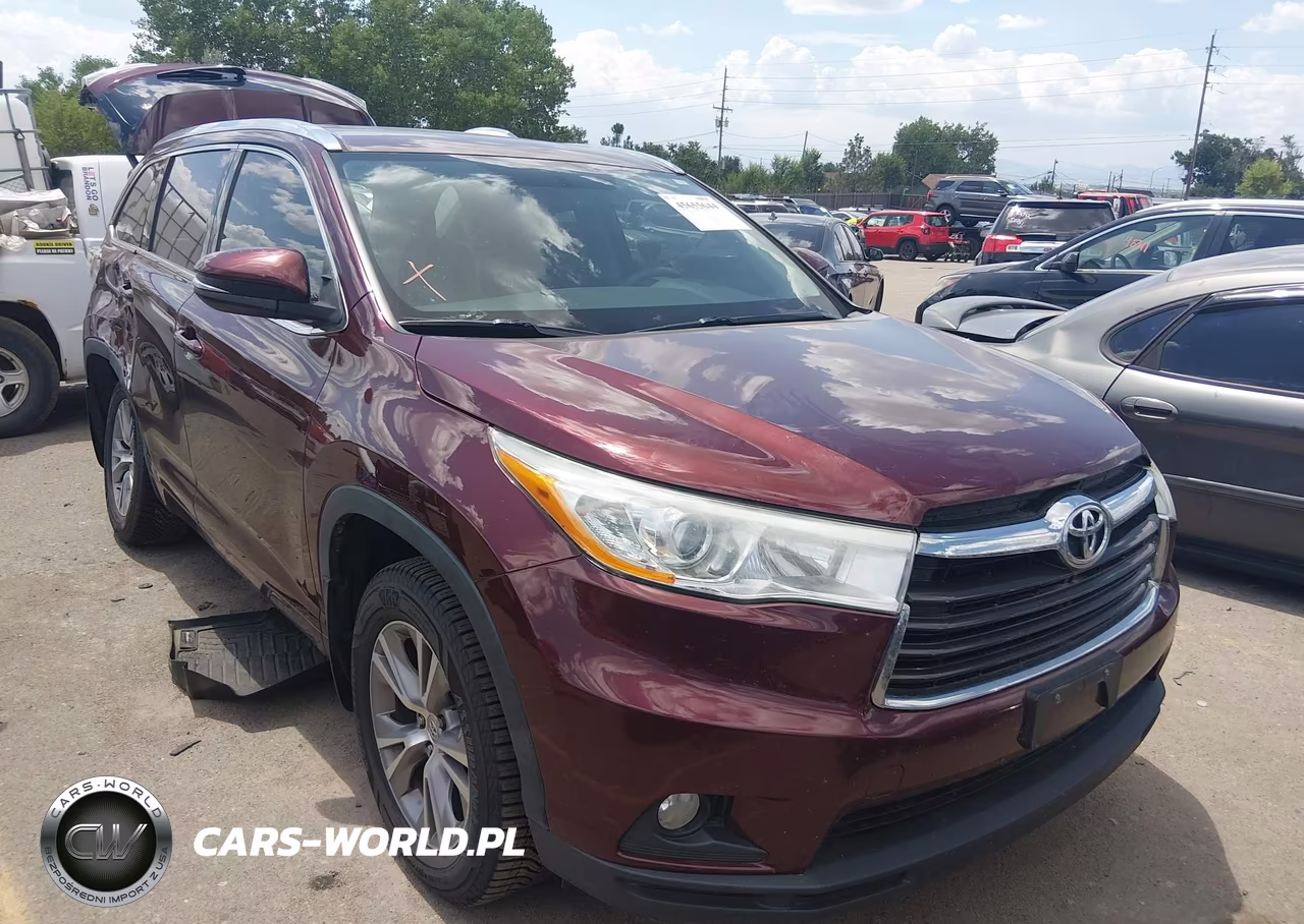 2014 Toyota Highlander Xle V6 VIN:5TDJKRFHXES045595 - 13