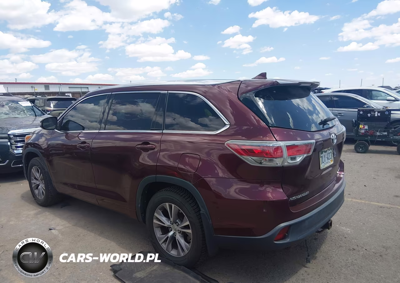 2014 Toyota Highlander Xle V6 VIN:5TDJKRFHXES045595 - 14