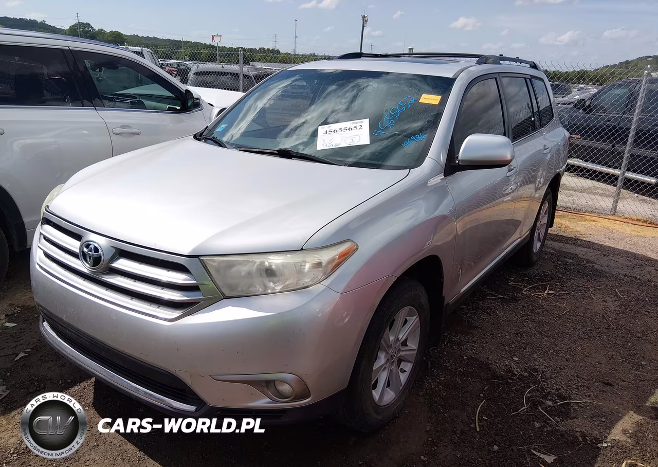 2013 Toyota Highlander Se V6 VIN:5TDZK3EH7DS122438 - 2