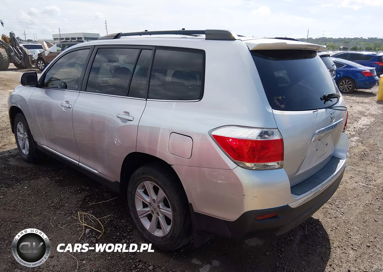 2013 Toyota Highlander Se V6 VIN:5TDZK3EH7DS122438 - 3