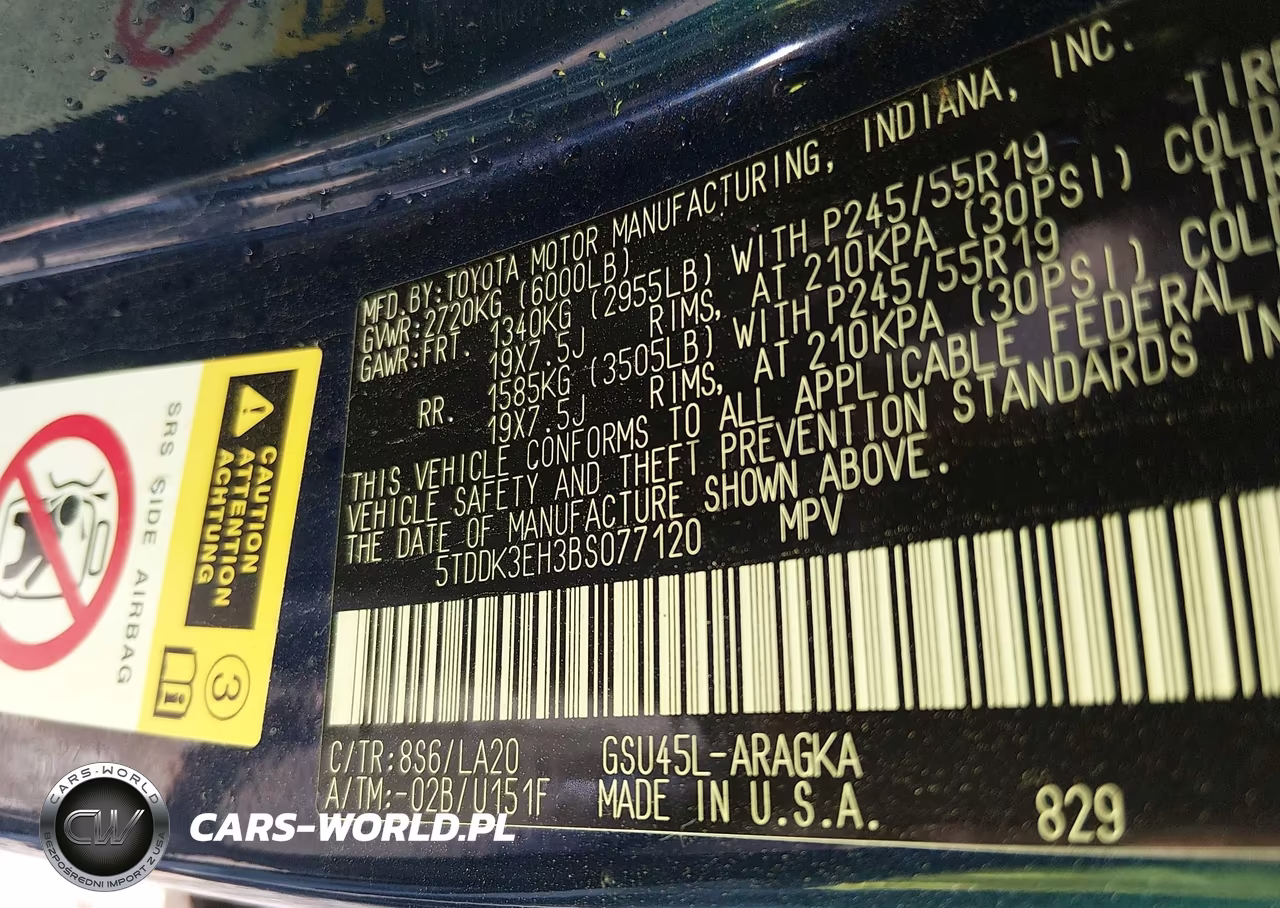 2011 Toyota Highlander Limited V6 VIN:5TDDK3EH3BS077120 - 9
