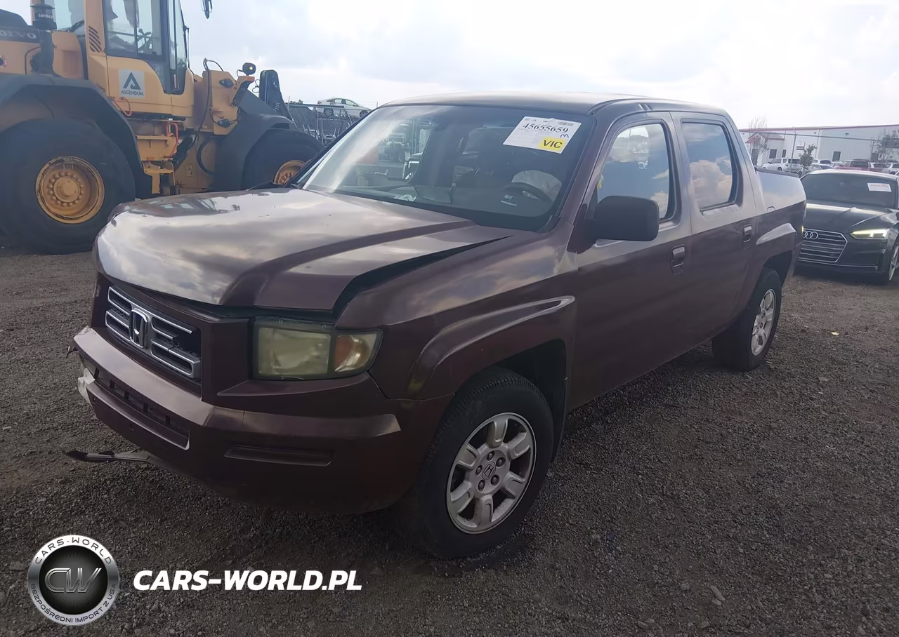 2007 Honda Ridgeline Rts VIN:2HJYK16457H550471 - 2