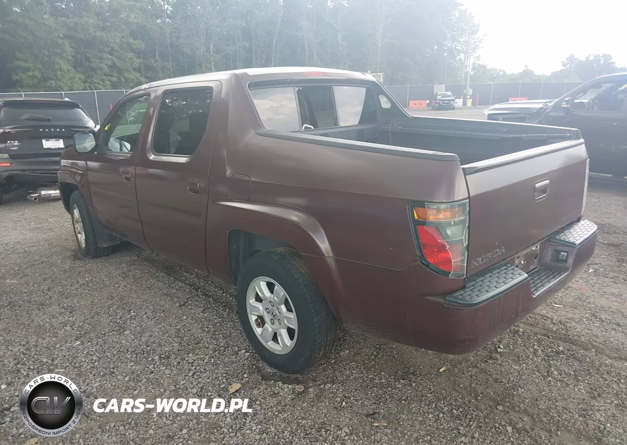 2007 Honda Ridgeline Rts VIN:2HJYK16457H550471 - 3