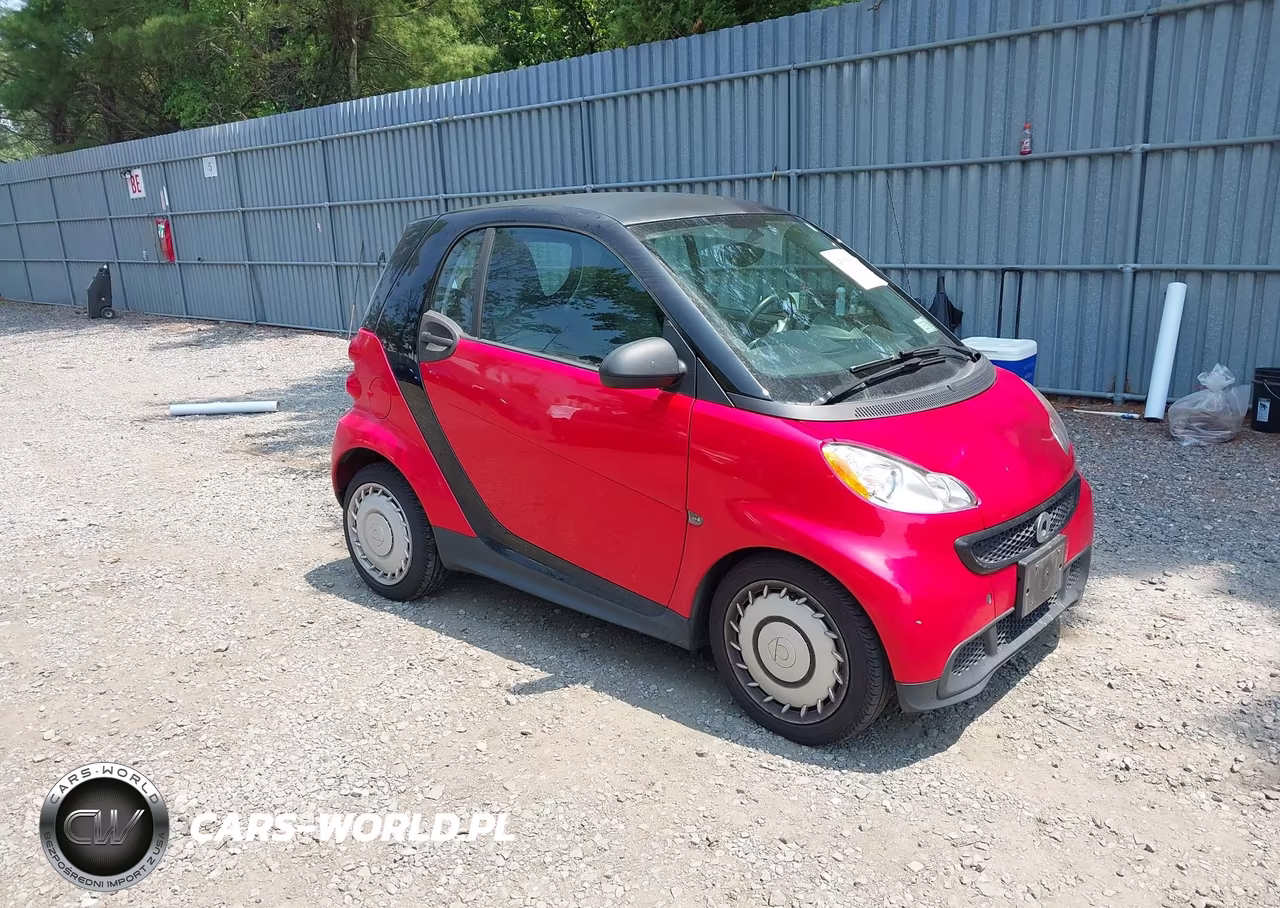 2014 Smart Fortwo Pure VIN:WMEEJ3BA9EK739018 - 1