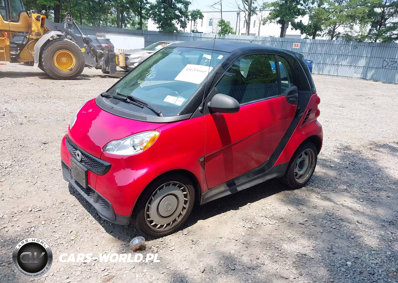 2014 Smart Fortwo Pure VIN:WMEEJ3BA9EK739018 - 2