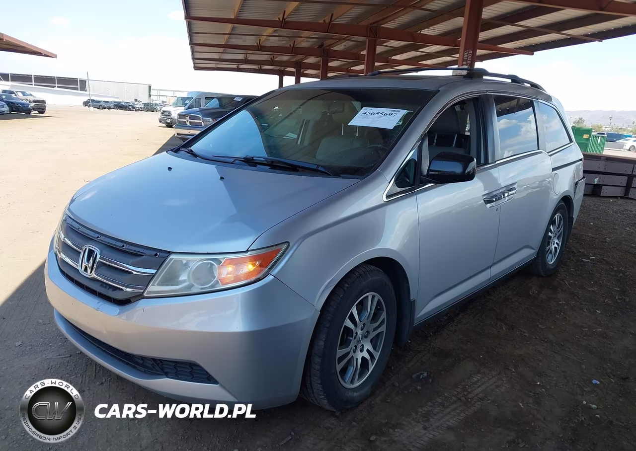 2013 Honda Odyssey Ex-L VIN:5FNRL5H61DB086320 - 2