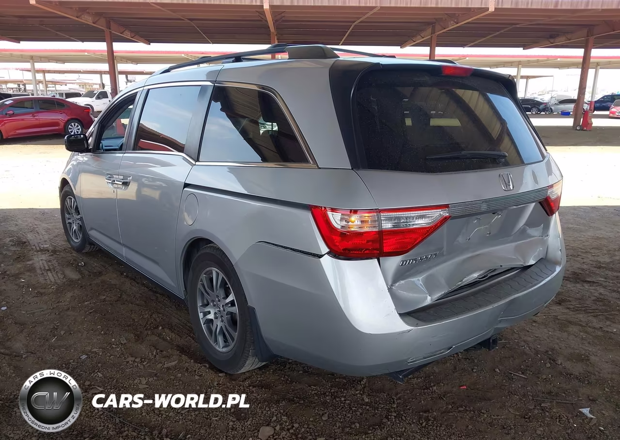 2013 Honda Odyssey Ex-L VIN:5FNRL5H61DB086320 - 3